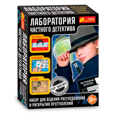 Игровой набор Лаборатория частного детектива Ranok 12114068Р